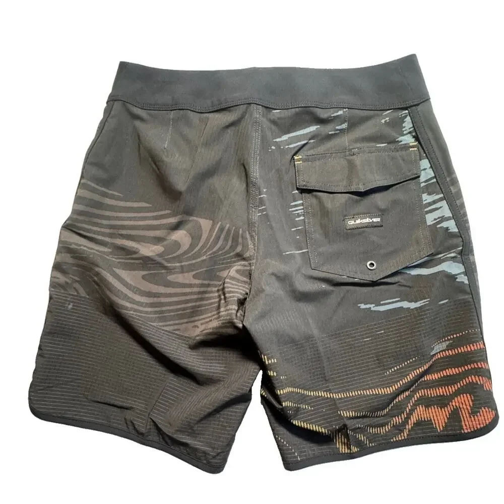 Quiksilver Highline Board Shorts Mens 29 19” 4 Way Stretch Surf Swim NWT